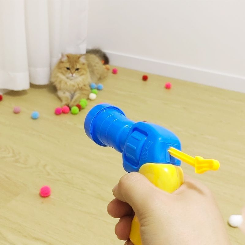 Interactive Cat Ball Launcher