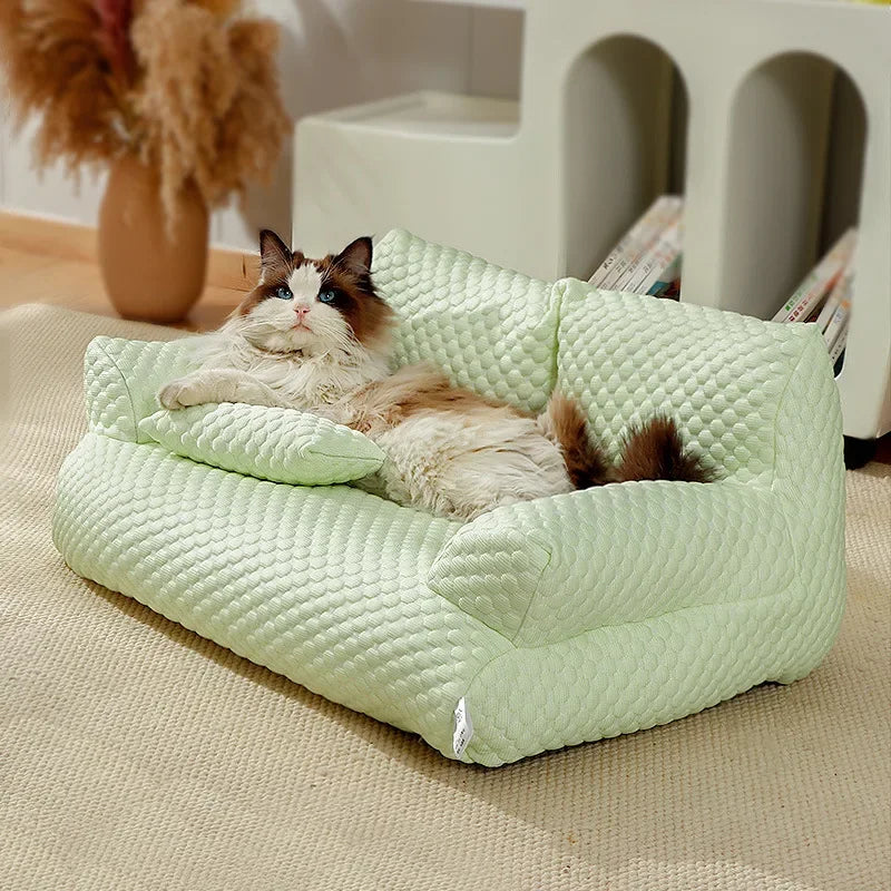 Ice Silk Cooling Pet Bed