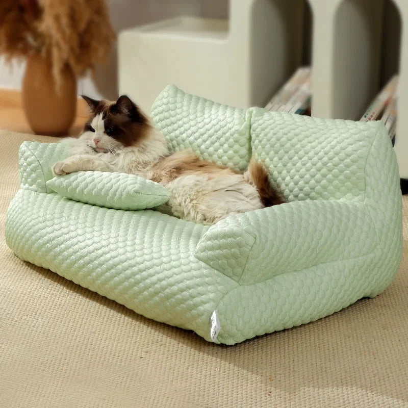 Ice Silk Cooling Pet Bed